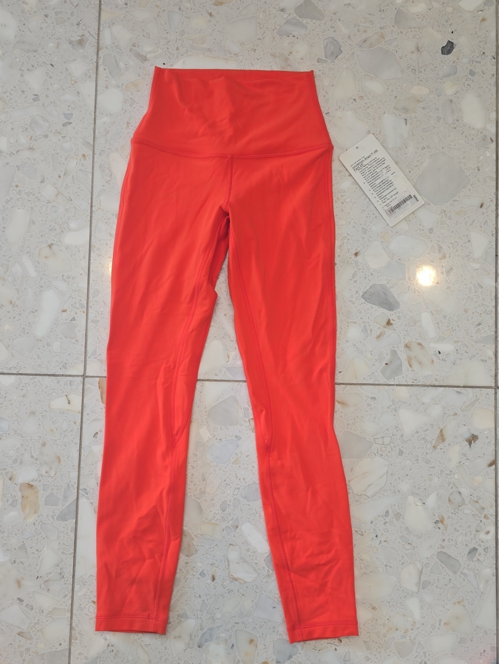 lululemon athletica High-Rise Coral-Red Leggings